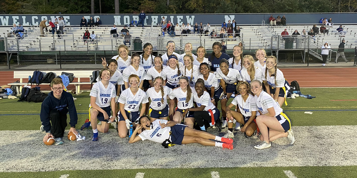 Lady Bears Flag Football Shuts Out Northview in Inaugural Game, Wednesday, October 27th