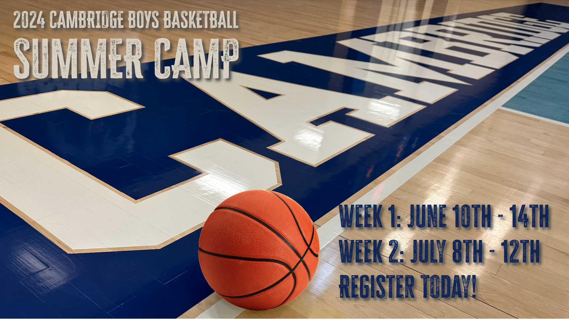 Registration Open for Boys Basketball Camps!  Click for Details