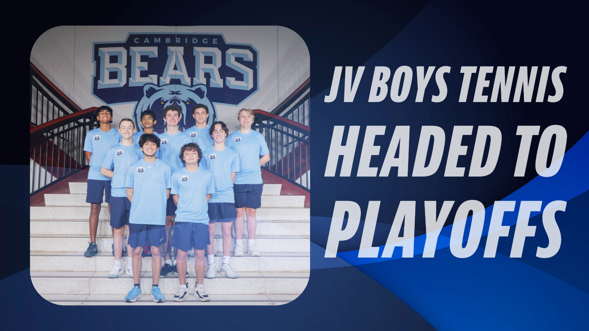 JV Boys Headed to Playoffs!