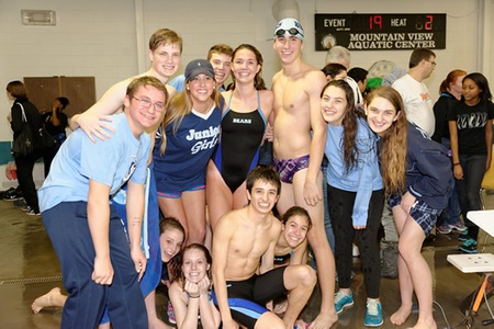 Cambridge Swimmers Come in 5th at Spartan Relay Invitational Sat. Feb. 1st